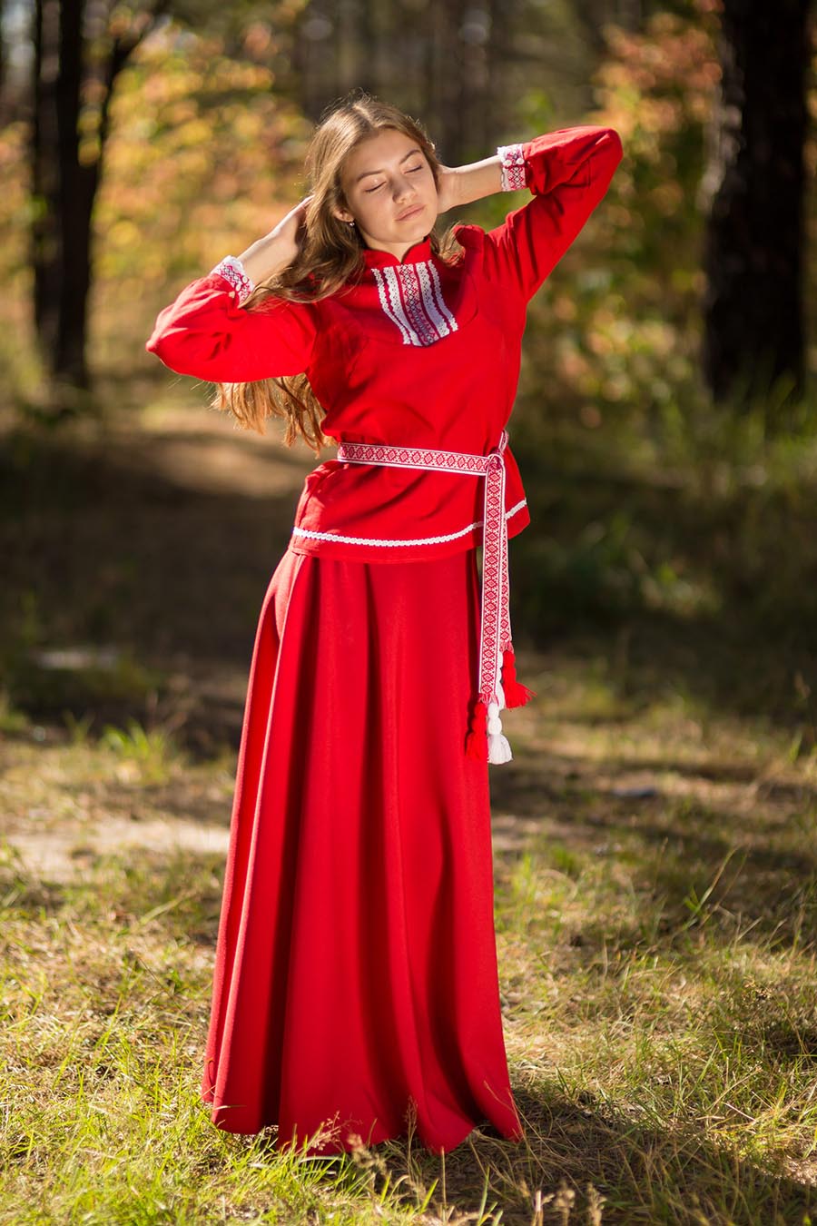 Underwear Women in Slavic costumes in Cixi